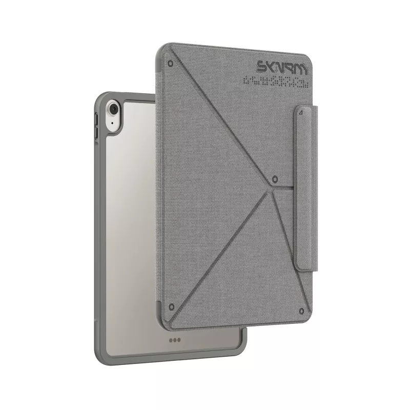 Skinarma Trilon -suojakuori laitteelle iPad Air 11 (M2, 2024) / iPad Air 11 (M4, 2026), harmaa