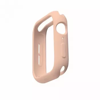 UNIQ Lino Apple Watch -kotelo Series 4/5/6/SE/SE3 44 mm - Blush Pink