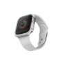 UNIQ Valencia -kotelo Apple Watch Series 4/5/6/SE/SE3 40 mm - Titanium Silver