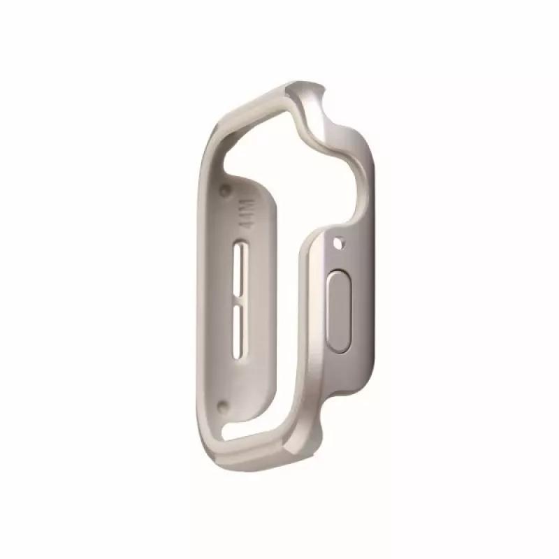UNIQ Valencia -kotelo Apple Watch Series 4/5/6/SE/SE3 40 mm - Titanium Silver