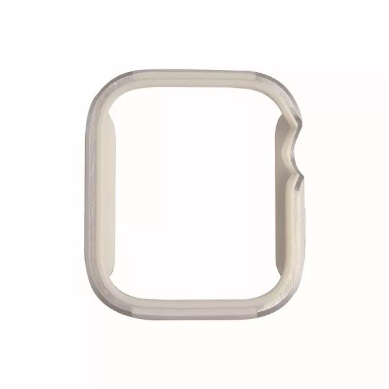 UNIQ Valencia -kotelo Apple Watch Series 4/5/6/SE/SE3 40 mm - Titanium Silver
