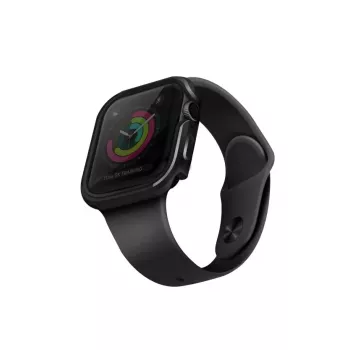 UNIQ Valencia Apple Watch Series 4/5/6/SE/SE3 40 mm -kotelo Gunmetal Grey