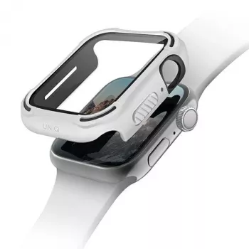 UNIQ Torres -kotelo Apple Watch Series 4/5/6/SE/SE3 40 mm - Dove White