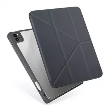 UNIQ Moven -kotelo iPad Pro 11 (2021/2020) ja iPad Air 10.9 (2022/2020) antimikrobisella suojalla - antrasiitinharmaa