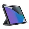 UNIQ Moven Folio -kotelo iPad 10.2 (2021/2020/2019) - antrasiitinharmaa