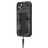 UNIQ Heldro -kotelo iPhone 12 Pro Max 6,7 tuumalle Charcoal Camo Antimicrobial