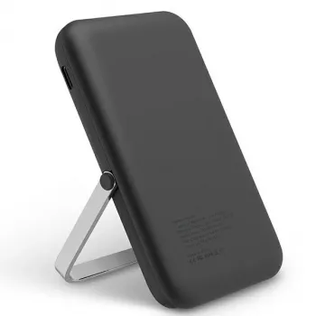 UNIQ Powerbank Hoveo 5000mAh USB-C 20W PD Fast Charge langaton magneettinen Charcoal Grey
