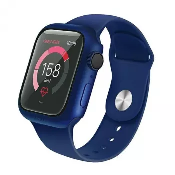 UNIQ Nautic suojakotelo Apple Watch Series 4/5/6/SE/SE3 40 mm sininen