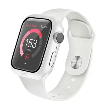 UNIQ Nautic suojakotelo Apple Watch Series 4/5/6/SE/SE3 44 mm valkoinen