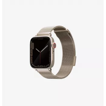 UNIQ Dante Apple Watch -ranneke ruostumaton teräs Cobalt Blue 38/40/41 mm