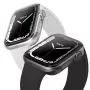 UNIQ Glase Apple Watch Series 7/8/9 41 mm Dual Pack Clear & Smoke suojakotelo