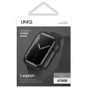 UNIQ Legion Apple Watch -kotelo Series 7/8/9 45 mm musta