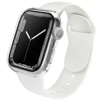 UNIQ Legion -kotelo Apple Watch Series 7/8/9 41 mm Clear