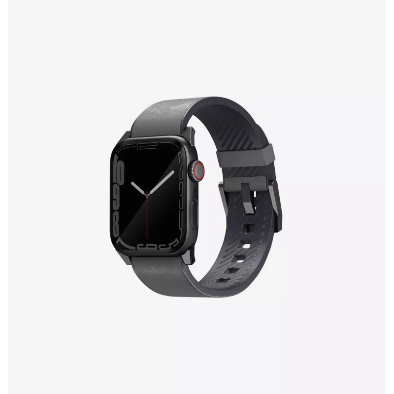 UNIQ Straden Leather Hybrid -ranneke Apple Watch 42/44/45/49mm sininen