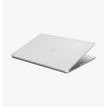 UNIQ Claro Hard Shell -kotelo MacBook Pro 14 tuuman M1/M2/M3/M4/M5 (2021-2026) - Smoke Matt Grey