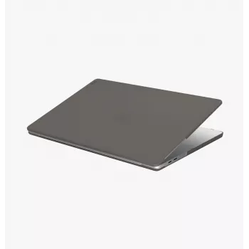 UNIQ Claro Hard Shell -kotelo MacBook Pro 16 M1/M2/M3/M4/M5 (2021-2026) - Smoke Matt Grey
