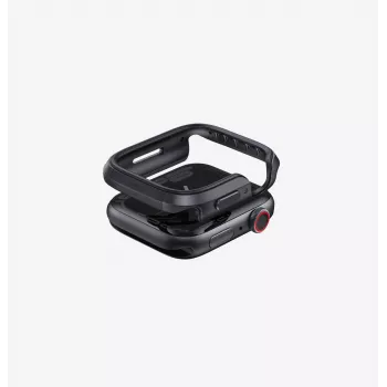UNIQ Valencia -kotelo Apple Watch Series 4/5/6/7/8/9/SE/SE2/SE3 45/44mm grafiitti