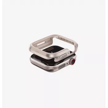 UNIQ Valencia Apple Watch Series 4/5/6/SE/SE3 45/44mm -kotelo - sininen