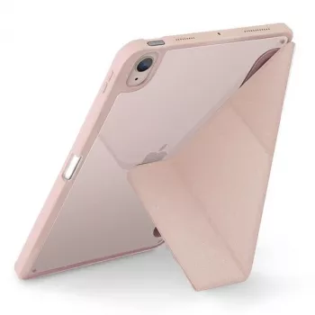 UNIQ Moven Antimicrobial Folio -kotelo iPad Air 10,9 tuuman (2020/2022) ja iPad Air 11 tuuman (M2 2024) - Blush Pink