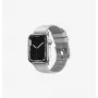 UNIQ Linus Airosoft silikoniranneke Apple Watch -kelloon 38/40/41 mm - Chalk Grey