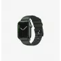 UNIQ Linus Apple Watch -ranneke Airosoft silikoni Moosgrün 42/44/45/49mm Series 1-9/SE/Ultra