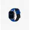 UNIQ Linus Apple Watch -ranneke Airosoft silikoni Nautical Blue 42/44/45/49mm