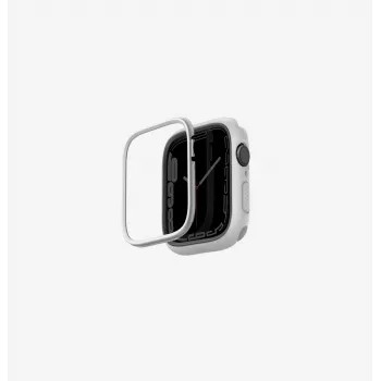UNIQ Moduo -kotelo Apple Watch Series 4/5/6/7/8/9/SE/SE2/SE3 40/41mm Chalk-Stone Grey