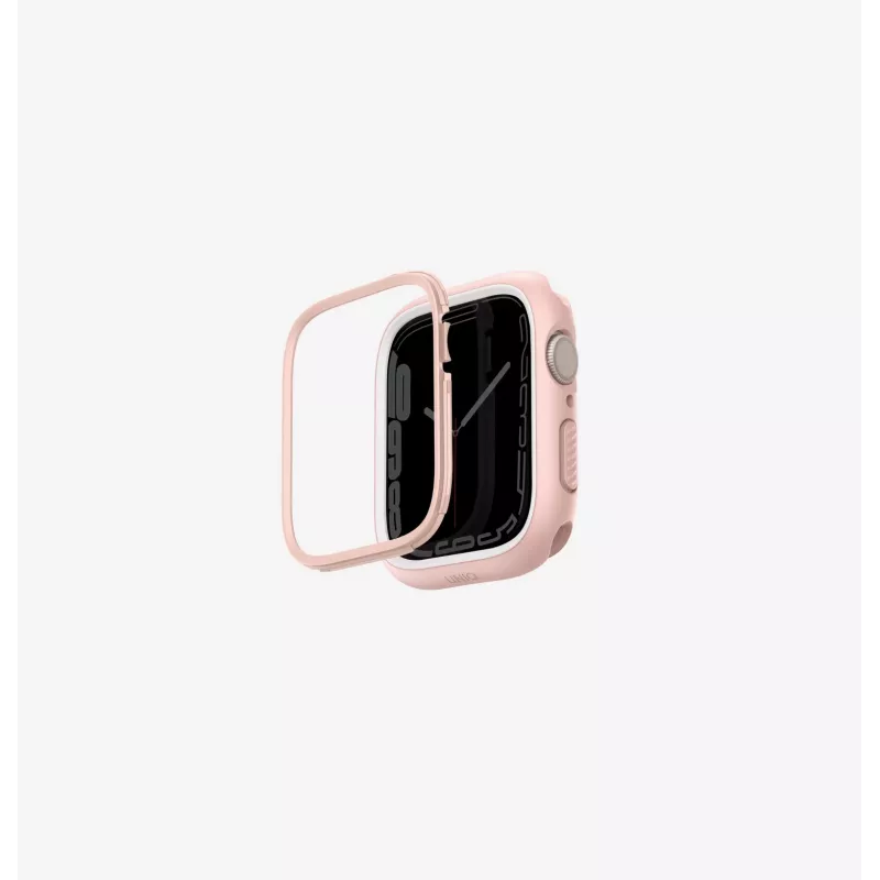 UNIQ Moduo -kotelo Apple Watch Series 4/5/6/7/8/9/SE/SE2/SE3 40/41mm Chalk-Stone Grey
