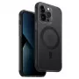 UNIQ Combat -kotelo iPhone 14 Pro 6,1 tuuman MagClick Charging Concrete Charcoal