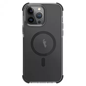 UNIQ Combat -kotelo iPhone 14 Pro 6,1 tuuman MagClick Charging Concrete Charcoal