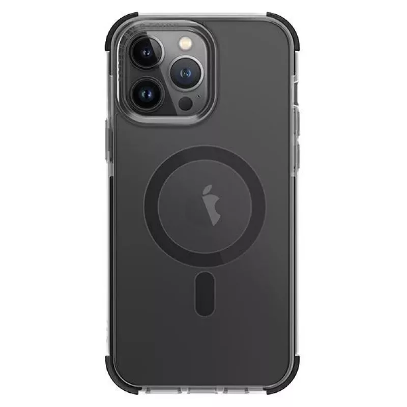 UNIQ Combat -kotelo iPhone 14 Pro 6,1 tuuman MagClick Charging Concrete Charcoal