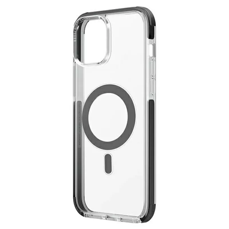 UNIQ Combat -kotelo iPhone 14 Pro 6,1 tuuman MagClick Charging Concrete Charcoal