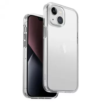 UNIQ Clarion -kotelo iPhone 14 Plus / 15 Plus 6,7 tuuman Lucent Clear