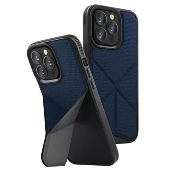 UNIQ Transforma Folio -kotelo Apple iPhone 14 Pro 6,1 tuuman Magclick-latauksella - Electric Blue