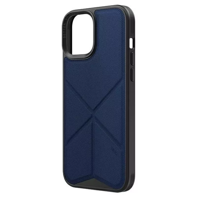 UNIQ Transforma Folio -kotelo Apple iPhone 14 Pro 6,1 tuuman Magclick-latauksella - Electric Blue