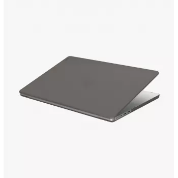 UNIQ Claro Hard Shell -kotelo MacBook Air 13 tuuman M2 2022 / M3 2024 / M4 2025 / M5 2026, Rauchgrau