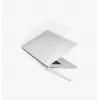 UNIQ Claro Hard Shell -kotelo MacBook Air 13 tuuman M2 2022 / M3 2024 / M4 2025 / M5 2026, Rauchgrau