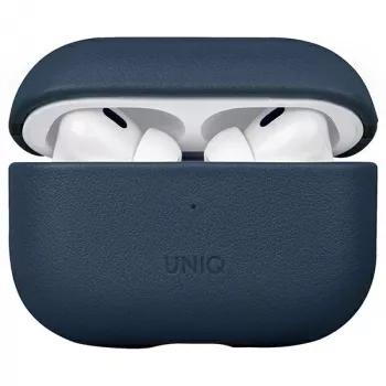 UNIQ Terra -kotelo AirPods Pro 2. sukupolvi (2022/2023) aito nahka - Space Blue