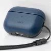 UNIQ Terra -kotelo AirPods Pro 2. sukupolvi (2022/2023) aito nahka - Space Blue