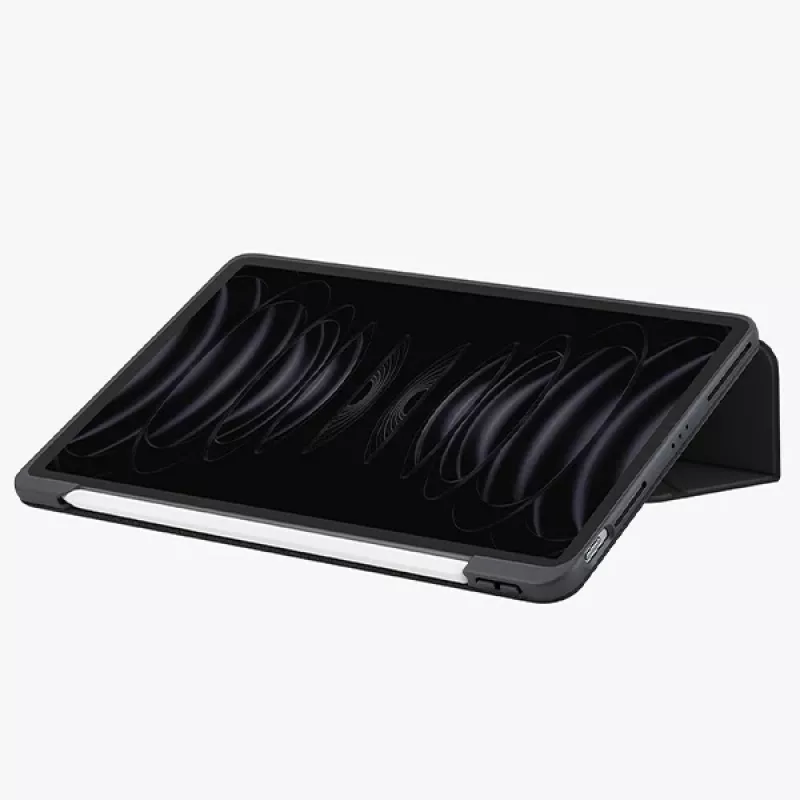 UNIQ Ryze Folio -kotelo iPad Pro 11 (2020-2022) / iPad Air 10.9 (2020-2022) - musta