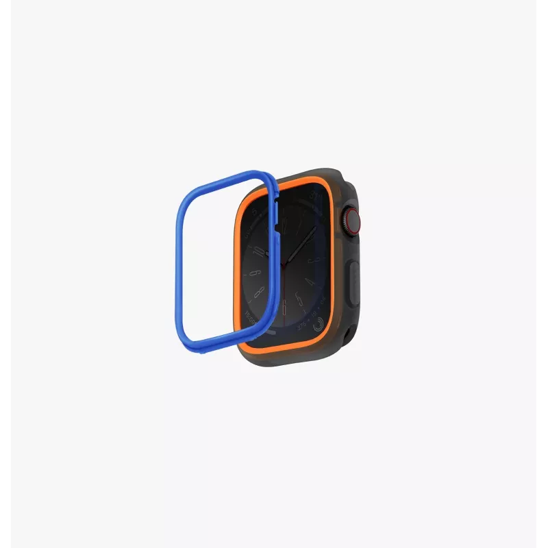 UNIQ Moduo -kotelo Apple Watch Series 4/5/6/7/8/9/SE/SE2/SE3 40/41 mm lime/valkoinen