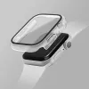 UNIQ Nautic -kotelo Apple Watch Series 7/8/9 41mm kirkas/dove