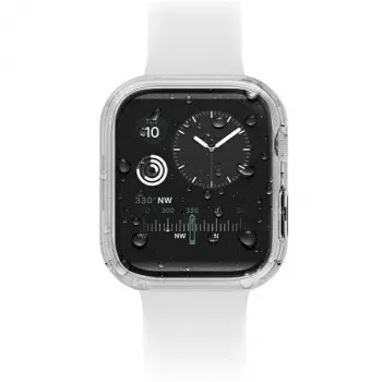 UNIQ Nautic suojakotelo Apple Watch Series 7/8/9 45mm, kirkas/läpinäkyvä