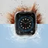 UNIQ Nautic suojakotelo Apple Watch Series 7/8/9 45mm, kirkas/läpinäkyvä