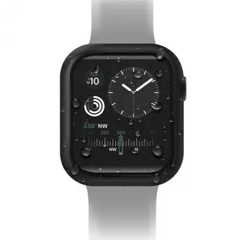 UNIQ Nautic suojakotelo Apple Watch Series 7/8/9 45mm - musta