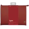 UNIQ Lyon kannettavan tietokoneen suojahuppu 14 inch Brick Red vedenpitävä RPET