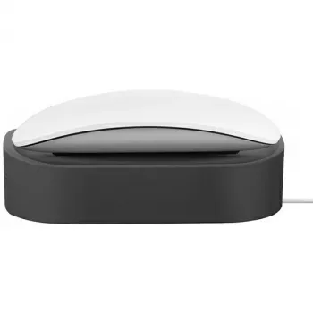 UNIQ Nova lataustelakka Magic Mouse -hiirelle - tummanharmaa