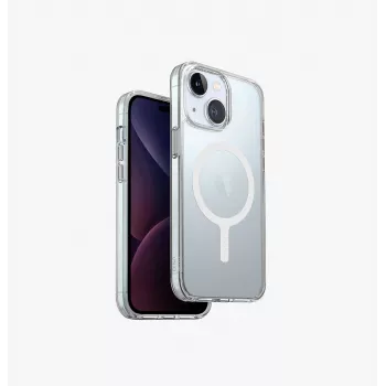 UNIQ LifePro Xtreme MagClick -latauskotelo iPhone 15 Plus / 14 Plus 6,7 inch Frost Clear