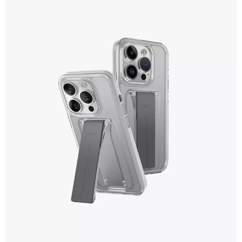 UNIQ Heldro Mount with Stand -kotelo Apple iPhone 15 Pro 6,1
