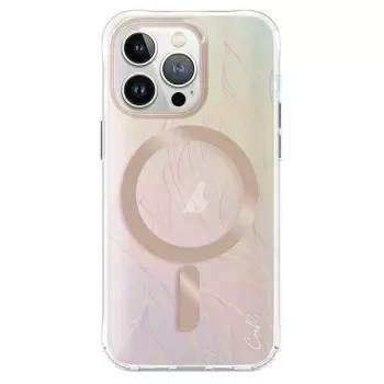 UNIQ Coehl Willow iPhone 15 Pro Max 6,7 tuuman magneettilatauskotelo Opal/Iridescent